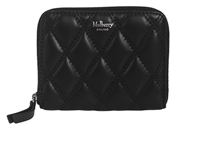 Mulberry Quilted Zip Around Purse, front view